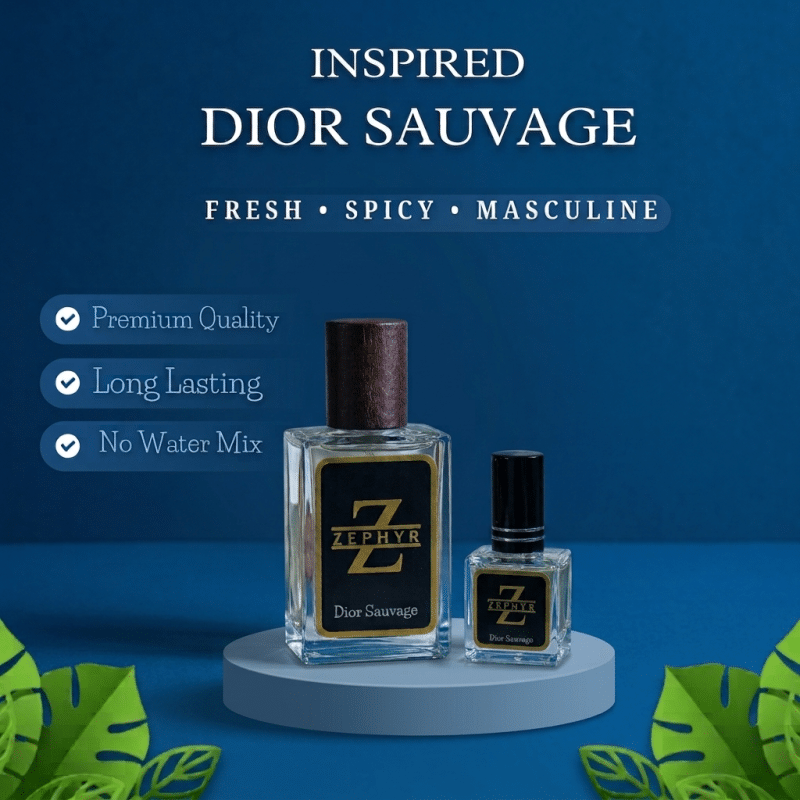 Inspired Dior Sauvage Men Perfume Zephyr
