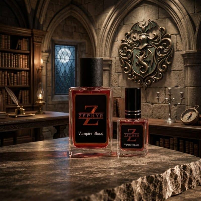 Vampire Blood Gothic Luxury Perfume Zephyr